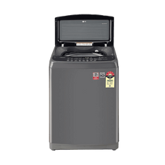 LG 8 kg 5 Star Inverter Fully Automatic Top Load Washing Machine (T80AJMB1Z.ABMQEIL, Stainless Steel Tub, Middle Black)