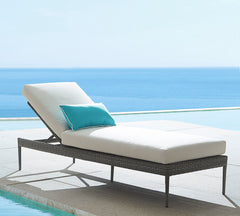 Vito Outdoor Swimming Poolside Lounger (Grey)