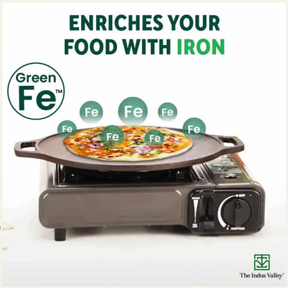 CASTrong Cast Iron Cookware Set: Free ₹110 Spatula +Tawa+Kadai+Fry Pan, Kitchen set for Home, Pre-seasoned,100% Pure,Toxin-free