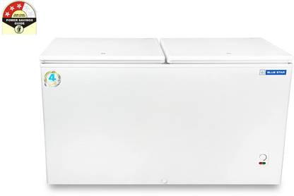 Blue Star 400 L Double Door Standard Deep Freezer (White, CF3-400MPW/MEW)