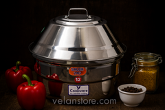 Vcookware स्टेनलेस स्टील चेट्टीनाडु इडली पॉट – नरम और फूली हुई इडली बनाने के लिए पारंपरिक स्टीमर-1