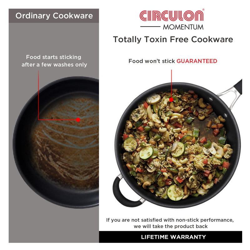 Circulon Momentum Non-Stick 27cm  Stirfry/Wok with Handle