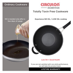 Circulon Momentum Non-Stick 27cm  Stirfry/Wok with Handle