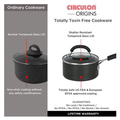 Circulon Origins Non-Stick Hard Anodized 18cm Saucepan