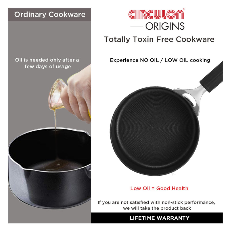 Circulon Origins Non-Stick Hard Anodized 18cm Saucepan