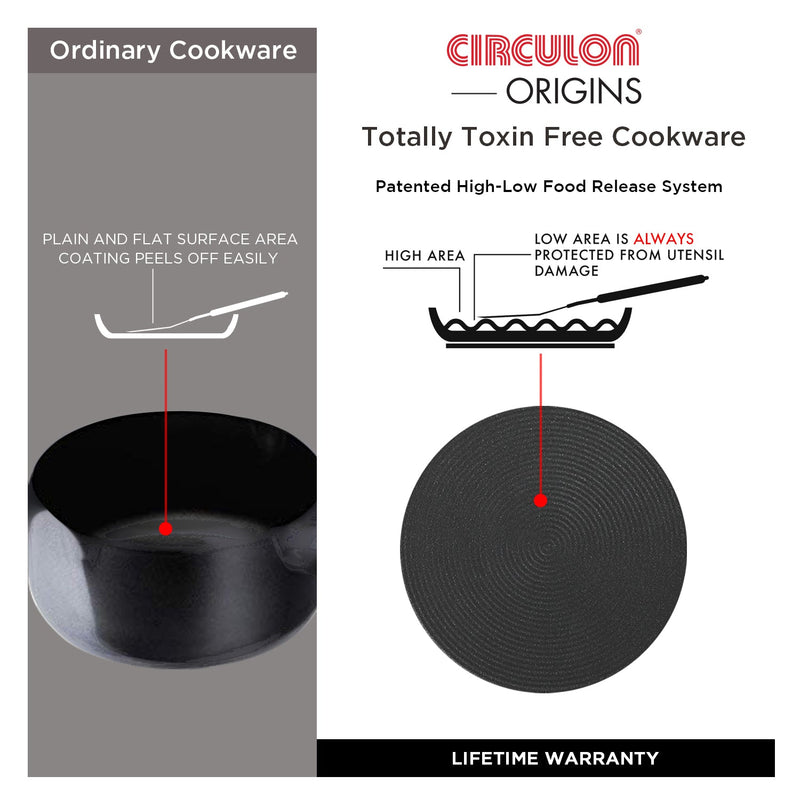 Circulon Origins Non-Stick Hard Anodized 18cm Saucepan