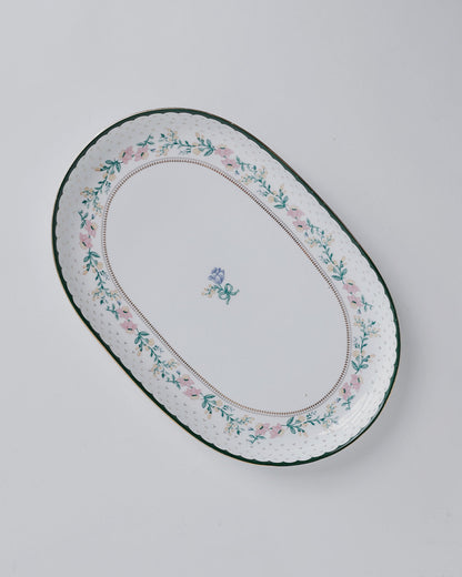 Magique by The Wishing Chair x Clay Craft, Emerald Ribbon Charlie Platter Medium with Munch Bowl Set of 3