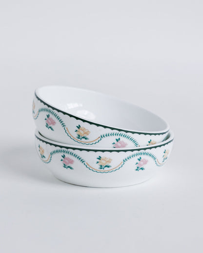 Magique by The Wishing Chair x Clay Craft, Emerald Ribbon Charlie Platter Medium with Munch Bowl Set of 3