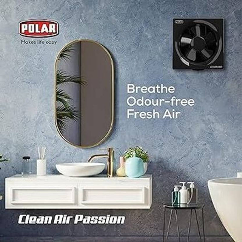 Polar Clean Air Passion 150 MM Black Wall Fan-4