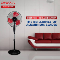 USHA Colossus Silent Operation 400 mm Pedestal Fan-6
