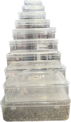 Smart Storage box Plastic Container for Home Storage 10 sizes-1