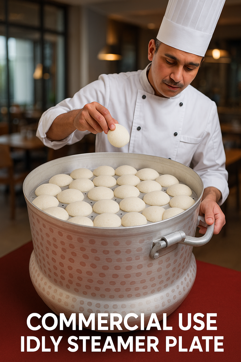 ALUMINIUM MINI IDLI STEAMER PANAI-10