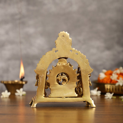 Complete Brass Ram Darbar Idol with All Brothers | Height 7 inch