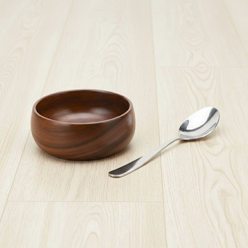 Chutney Bowl Set of 4 | Dryfruits Bowl Set | Wooden Bowl Set