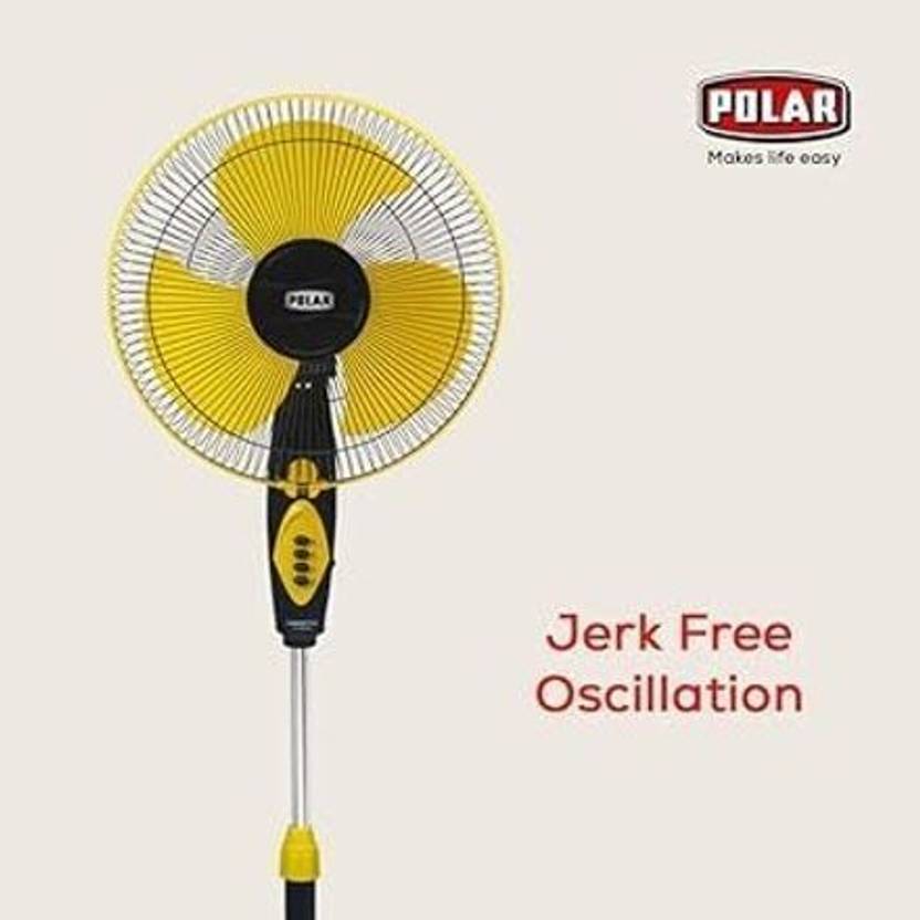 Polar CONQUEST PEDESTAL 400MM NORMAL SPEED 1 Star 3 Blade Pedestal Fan 400 mm Pedestal Fan-5