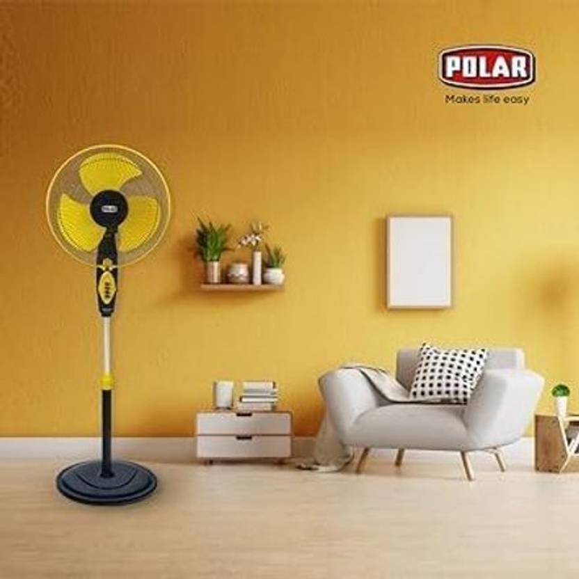 Polar CONQUEST PEDESTAL 400MM NORMAL SPEED 1 Star 3 Blade Pedestal Fan 400 mm Pedestal Fan-4