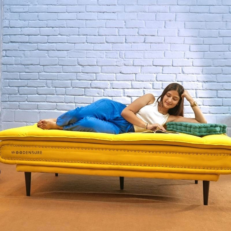 Foldable 3 Seater Sofa Bed