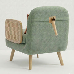 Green Chaise Longue | 3-in-1 Convertible Green Single Sofa Cum Bed