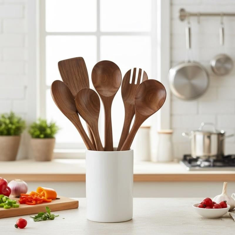 Cooking Spoon | Wooden Cooking Spoon | Wooden Cooking Spoon Set