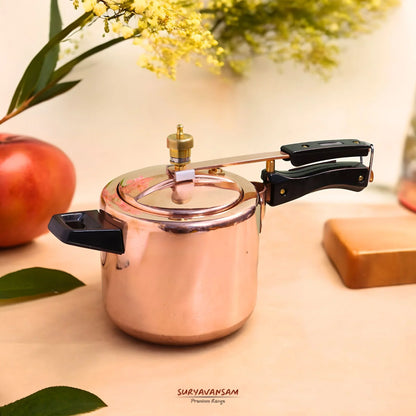 Pure copper Pressure Cooker with tin coating