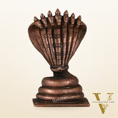 Copper Sheshanaaga Peeta Singhasan | Height 4.5 Inch