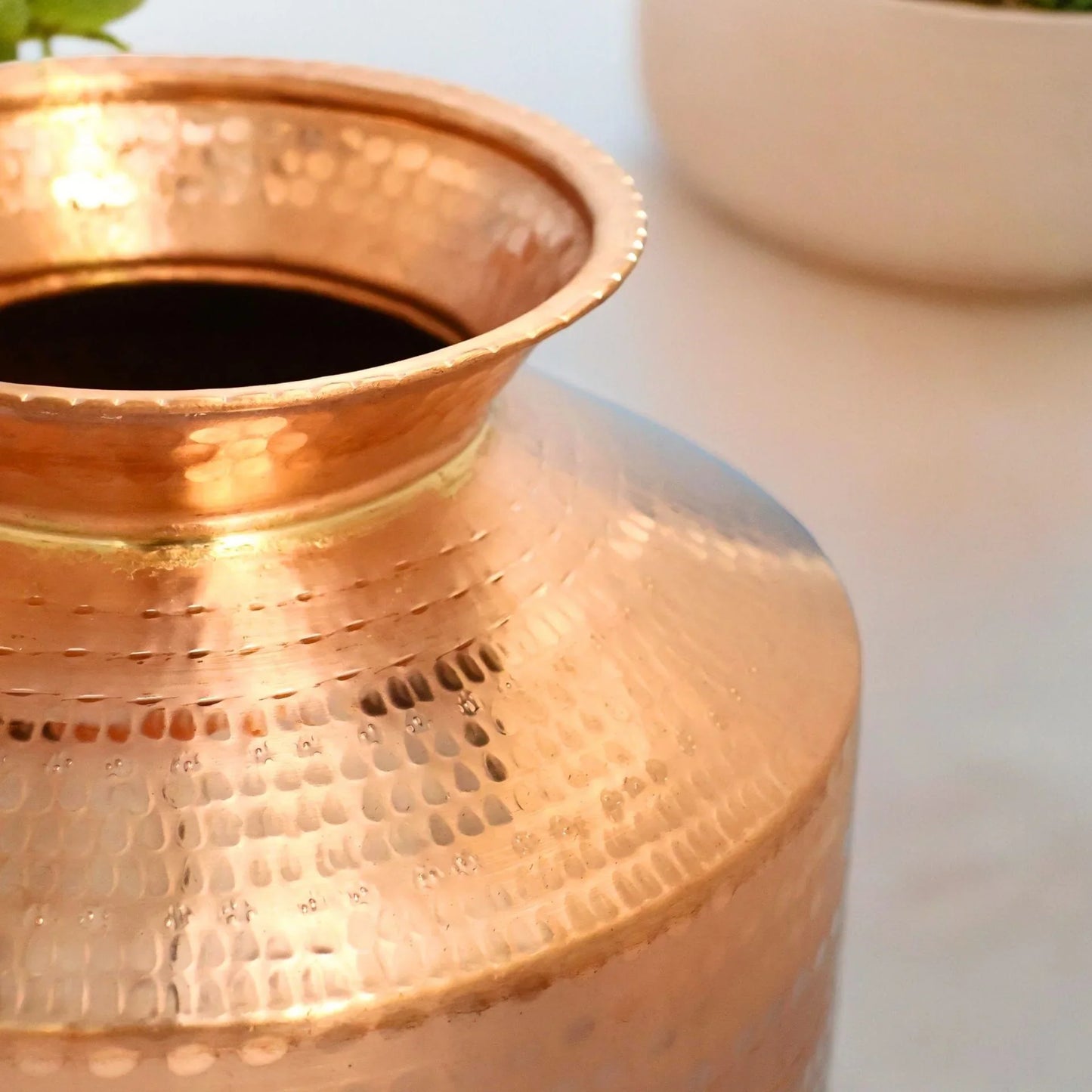 Hand Made Indian Style Water Gagar (Dispenser) Set with Stand, lid and Water Ladle