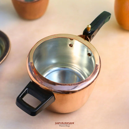 Pure copper Pressure Cooker with tin coating
