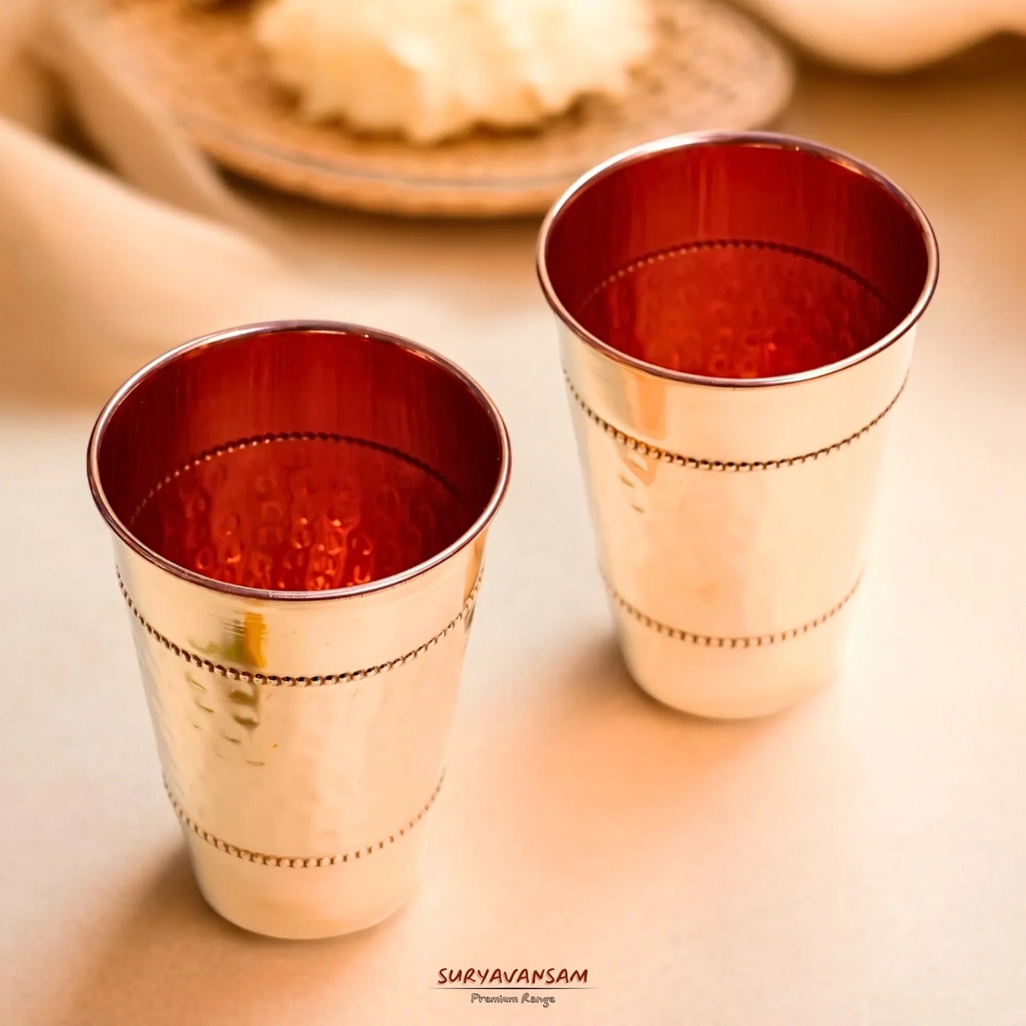 Copper water glass (Tumbler) Set