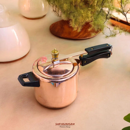 Pure copper Pressure Cooker with tin coating