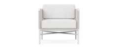 Roza Outdoor Garden Balcony Sofa Set 2 Seater and 2 Single Seater With 1 Center Table Set, Braid & Rope (White + Beige)