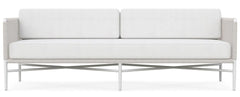 Roza Outdoor Garden Balcony Sofa Set 2 Seater and 2 Single Seater With 1 Center Table Set, Braid & Rope (White + Beige)
