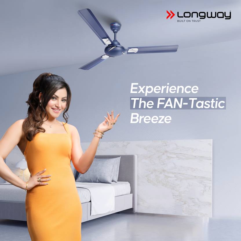 Longway Creta T1 Ultra High Speed 1200 mm Ceiling Fan-3