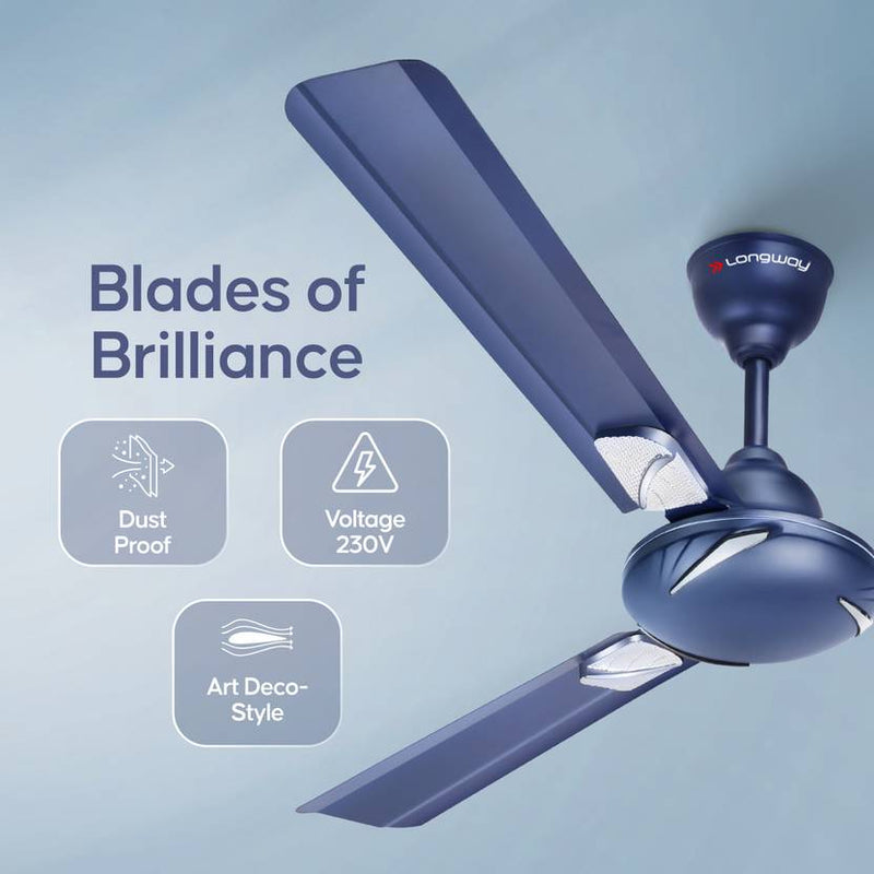 Longway Creta T1 Ultra High Speed 1200 mm Ceiling Fan-4