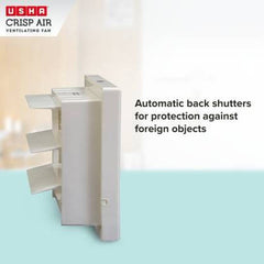 USHA Crisp Air VX Silent Operation 250 mm Exhaust Fan-4