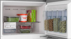 BOSCH 334 L Frost Free Double Door 2 Star Convertible Refrigerator (Shiney Silver, Grey, CTC35S02GI)
