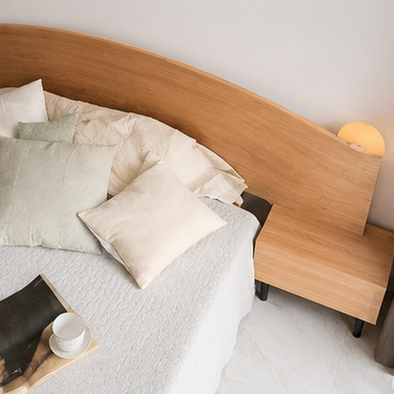 Solid Wood Live Edge Headboard Design for Bad | Solid Wood Headboard | Bad Headboard Dseign