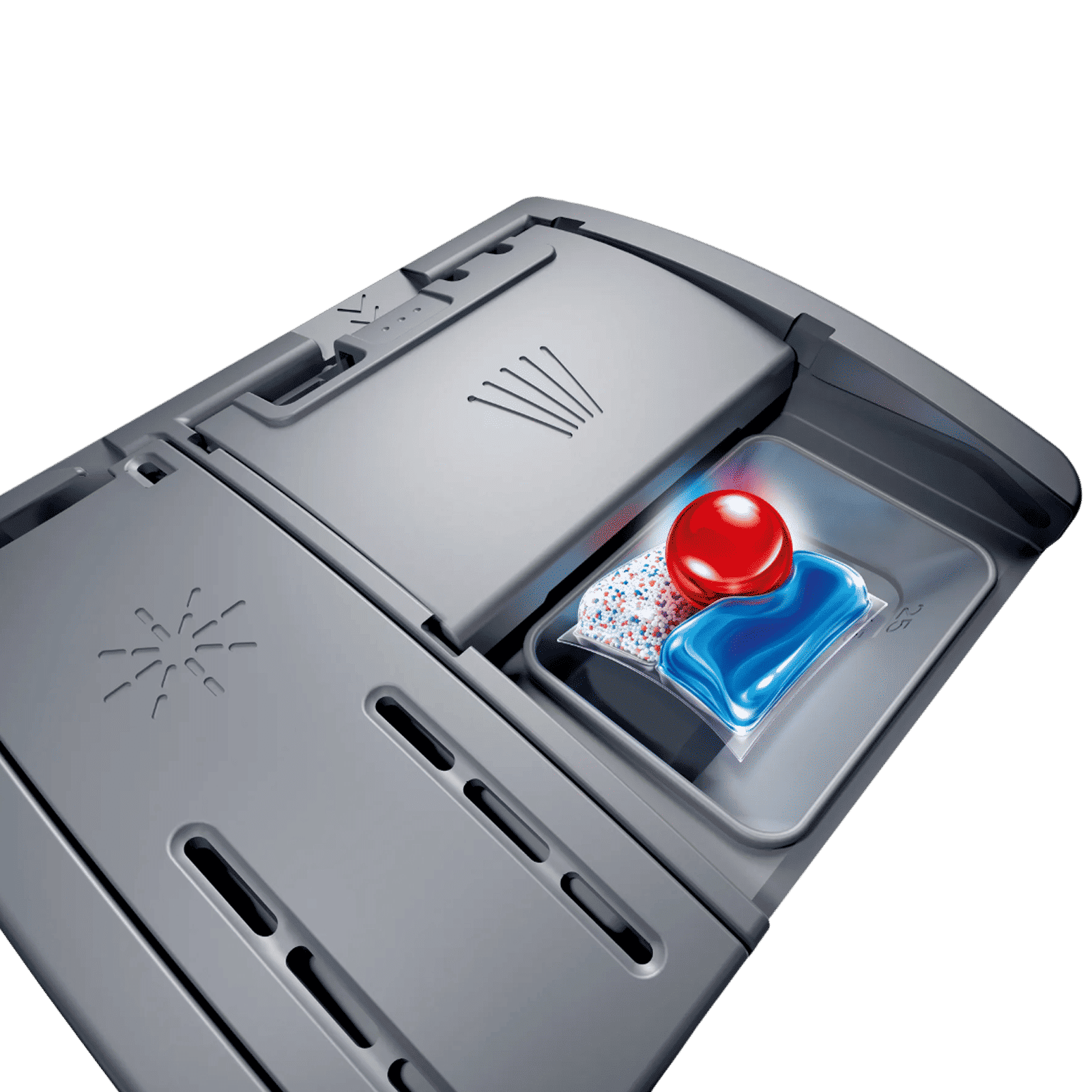 BOSCH Series 6 14 Place Settings Free Standing Dishwasher with Glass Protection Technology (No Pre-rinse Required, Silver)