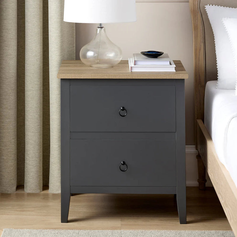 Wynmist 2 Drawer Bedside Table
