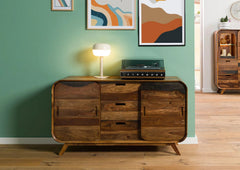 Marwar Solid Sheesham Wood Sideboard / Storage Cabinet