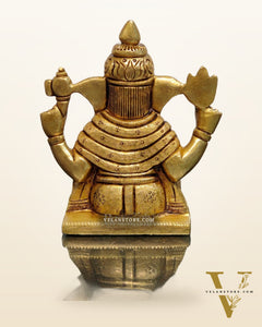 Dagdusheth Ganpati Brass Statue