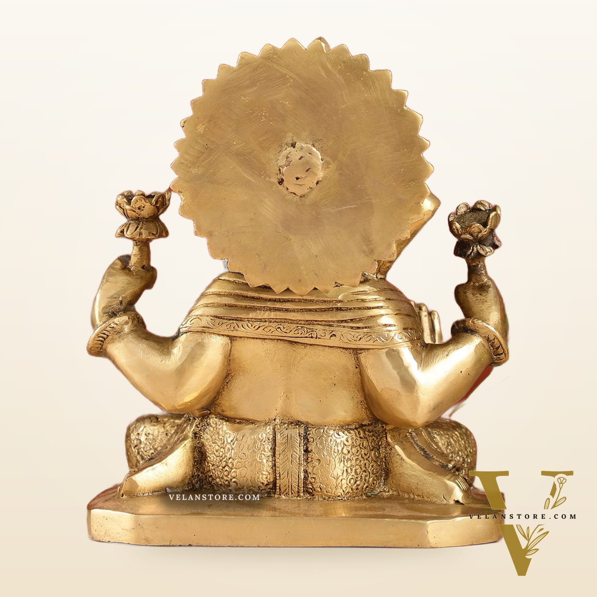 Dagdusheth Ganpati Brass Statue