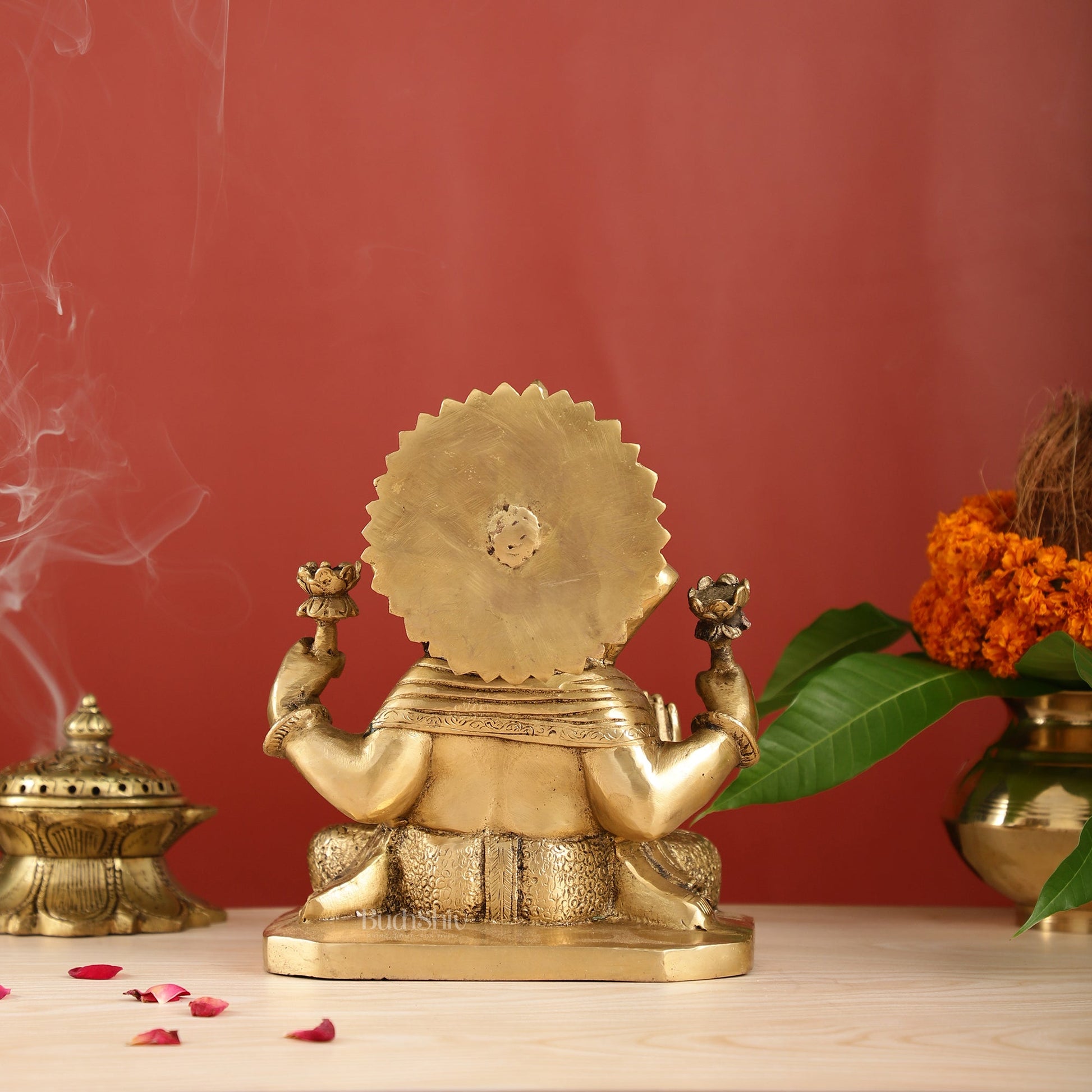 Dagdusheth Ganpati Brass Statue