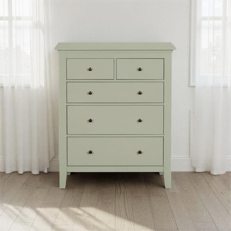 Wynmist Solid Wood 5 Drawer Chest