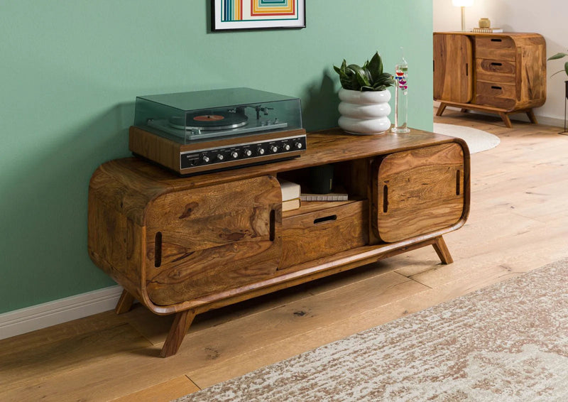 Marwar Solid Sheesham Wood Media Console / TV Unit