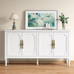 Collynns 58" W Sideboard Cabinet with Adjustable Shelves and 4 Doors