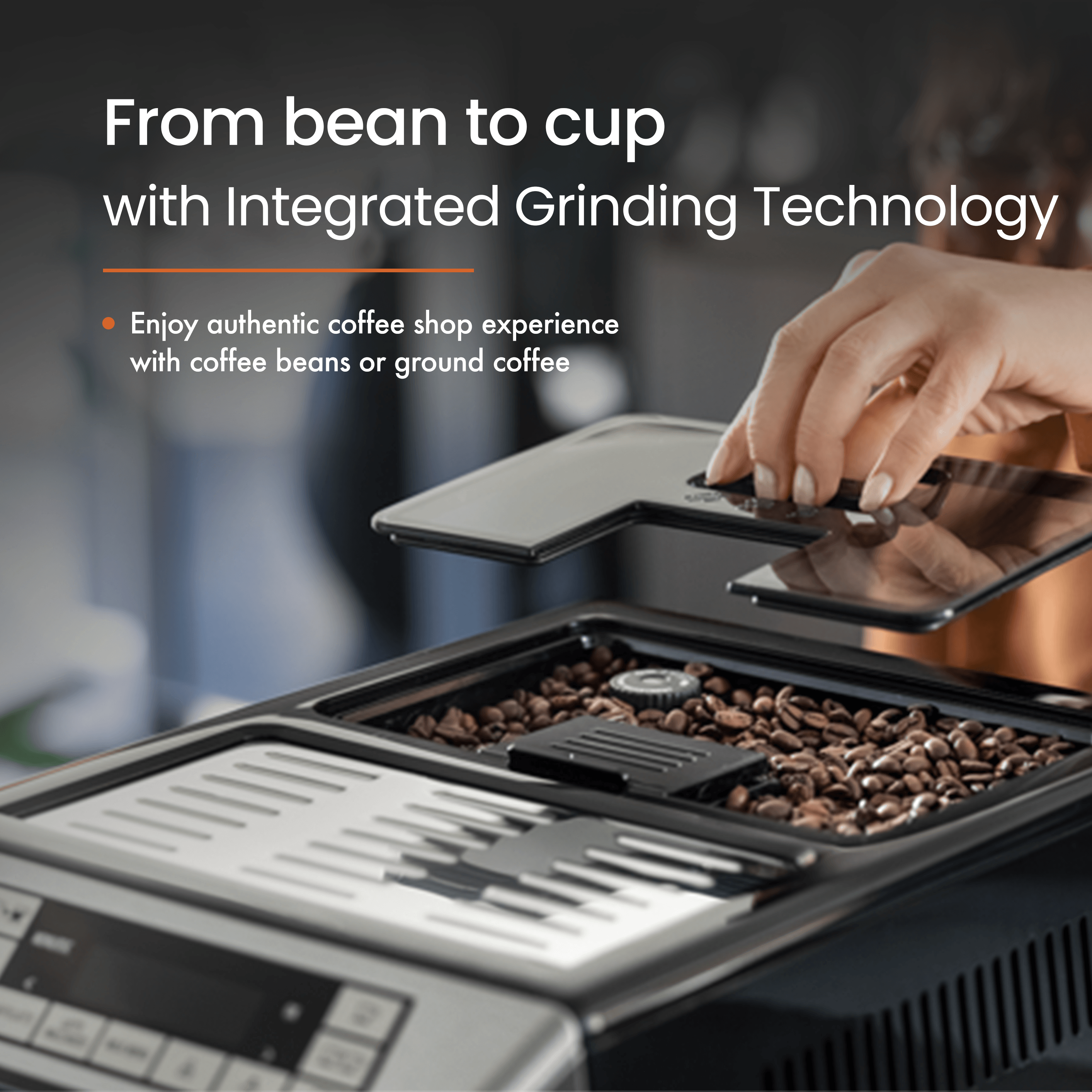De'Longhi ECAM 44.660.B Eletta Cappuccino Fully Automatic Coffee Machine