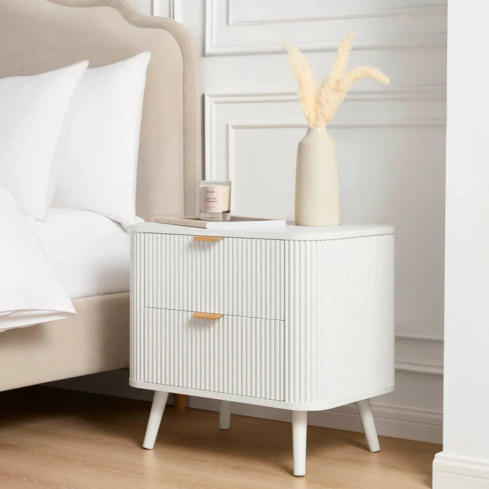 Selin 2 Drawer Bedside Table