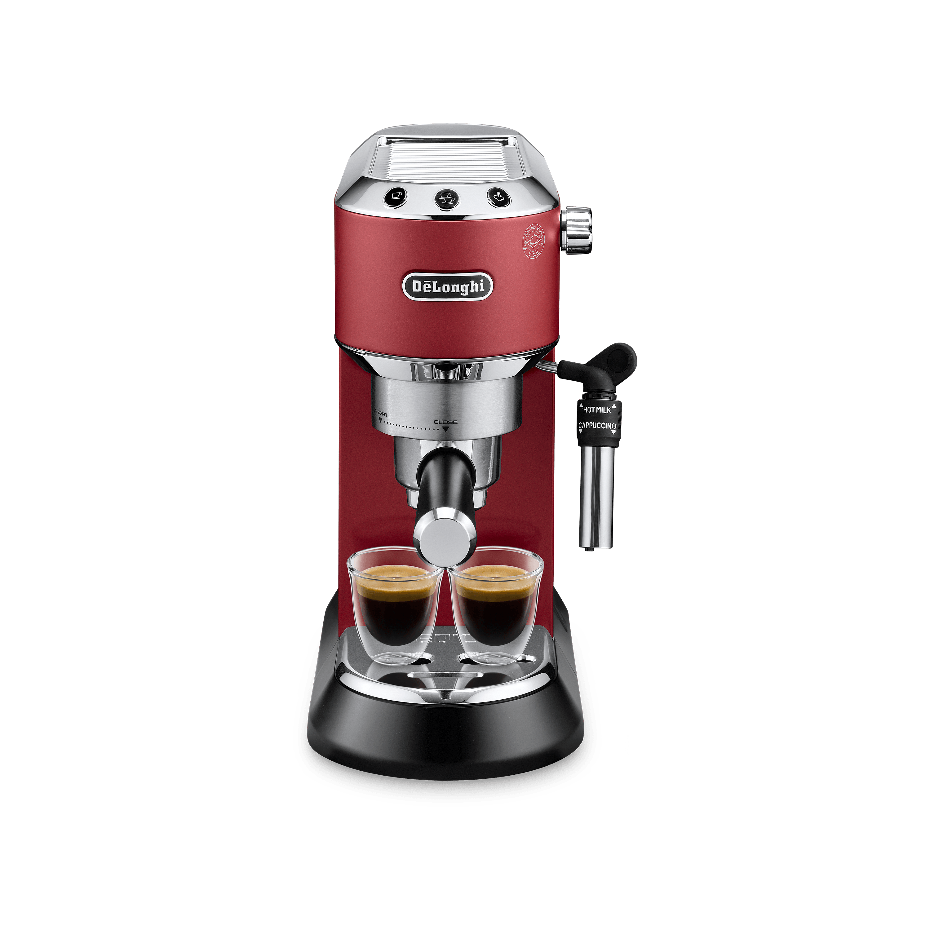 DeLonghi EC685.R 1350 Watt Espresso Coffee Machine, Red
