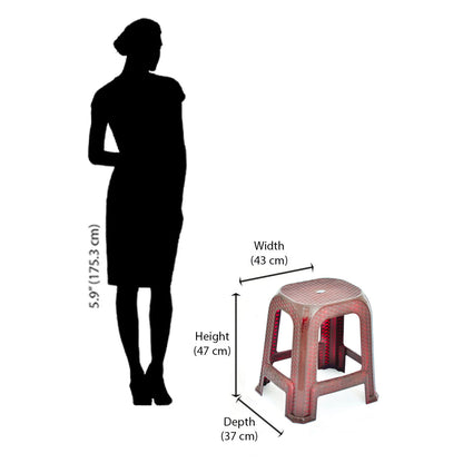Nilkamal STL26 Plastic Stool