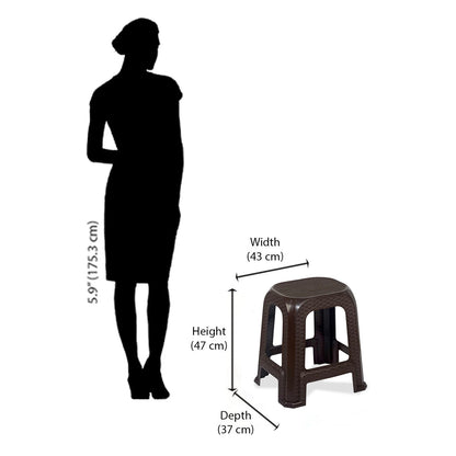 Nilkamal STL26 Plastic Stool